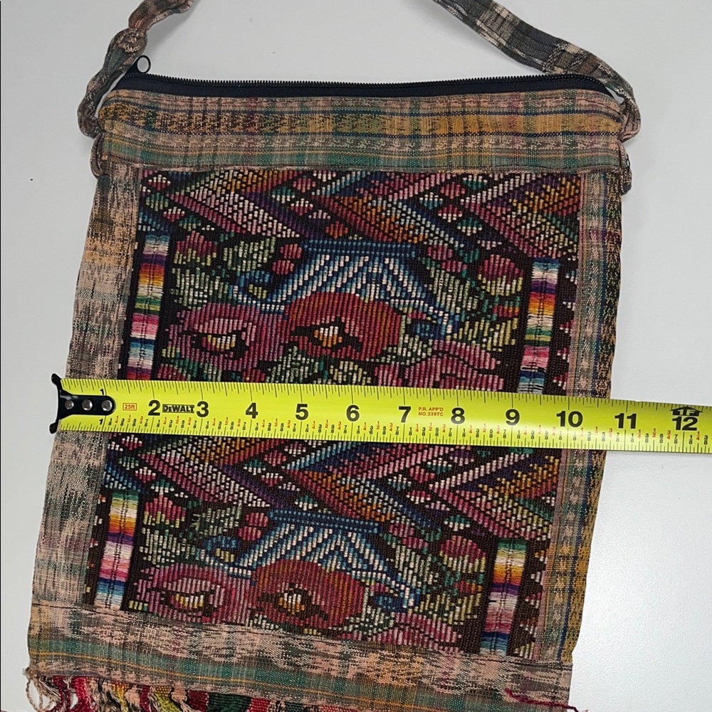 Source Unknown Colorful Patterned Crossbody Bag - image 4